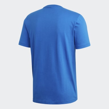 Remera Must Haves Badge of Sport Azul Hombre Sportswear