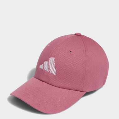 Women Golf Pink Criscross Golf Hat