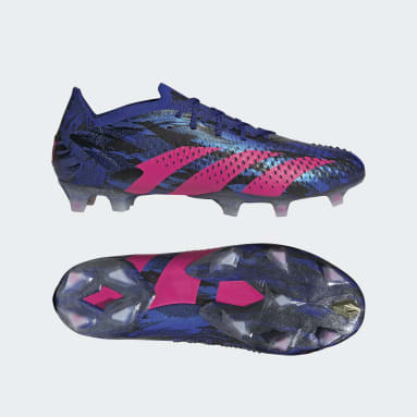 Football Blue Predator Accuracy Paul Pogba.1 Low Firm Ground Boots