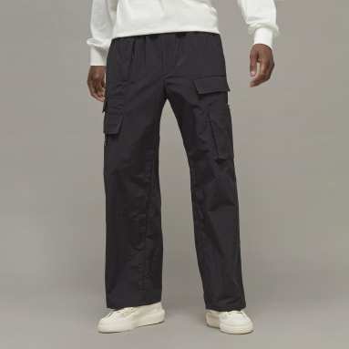 Men y_3 Black Y-3 Crinkle Nylon Pants