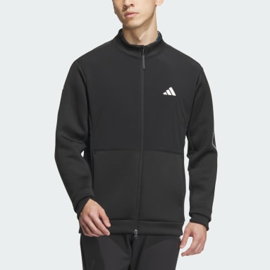Men Golf Athletic Full-Zip Hybrid Spacer Long Sleeve Jacket