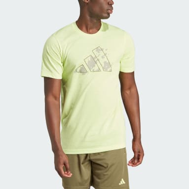T-shirt de training graphique Train Essentials Seasonal Vert Hommes Fitness Et Training