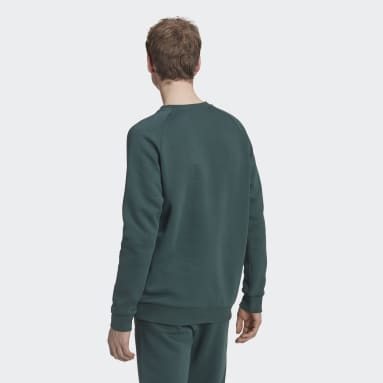 Männer Originals adicolor Essentials Trefoil Sweatshirt Grün