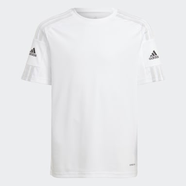 Youth 8-16 Years Soccer White Squadra 21 Jersey