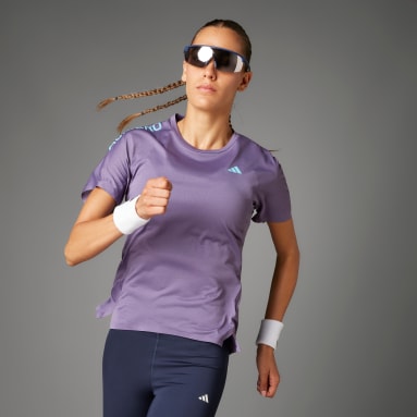 Nữ Chạy Áo Thun Chạy Bộ Adizero