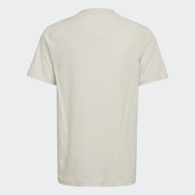 Kinder Fußball DFB Tiro 23 Cotton T-Shirt Beige