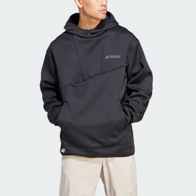 Casaco em Fleece com Capuz XPLORIC TERREX Preto Homem TERREX