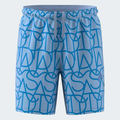 Shorts Scrip Azul Hombre Sportswear