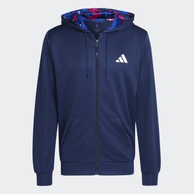 Adidas gym jacket mens on sale
