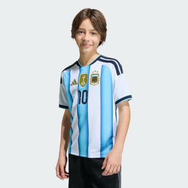 Camiseta Titular Messi Selección Argentina 26 para Niños