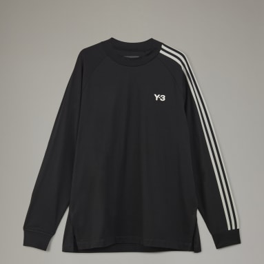 Y-3 Stripes Long Sleeve Tee