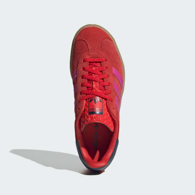 Chaussure adidas rouge hot sale