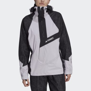 Ženy TERREX černá Větrovka Terrex Techrock RAIN.RDY
