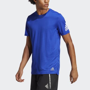 Camiseta Run It Azul Hombre Running