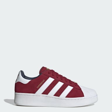 Adidas superstar 80s metal toe Bordeaux femme 2025