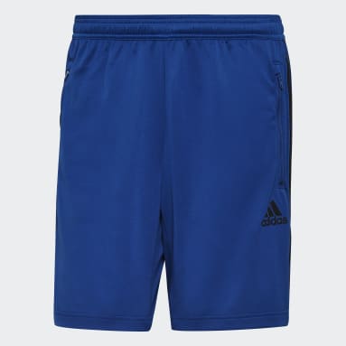 Men Training Blue Primeblue Designed To Move Sport 3-Stripes Shorts