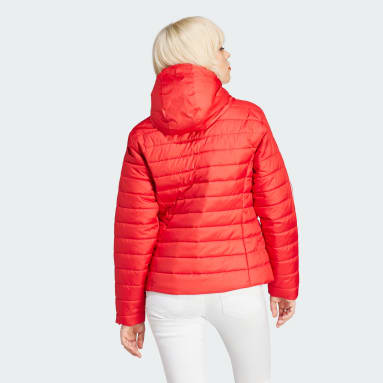Women Lifestyle Red Adicolor Slim Jacket