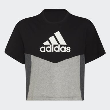 Colorblock T-skjorte Svart