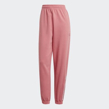 Ženy Originals růžová Sportovní kalhoty Adicolor 3D Trefoil