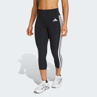 Optime Essentials Workout 3-Stripes 3/4 Legging