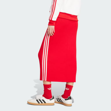 Adicolor Knit 3-Streifen Rock