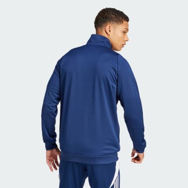 Essentials Men's Performance Track Jacket, True Blue, X