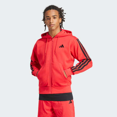 Áo Hoodie Nỉ 3 Sọc Essentials