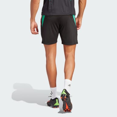Männer Fußball Manchester United Tiro 23 Trainingsshorts Schwarz