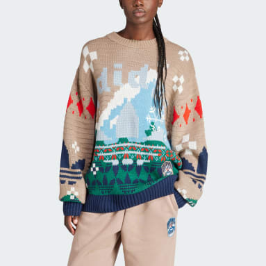 Women Originals Brown Holiday Sweatshirt (Gender Neutral)