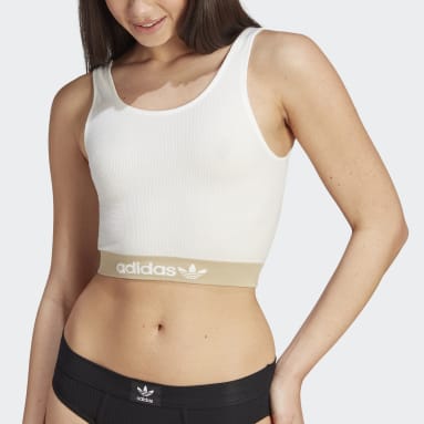 Brassière côtelée Modern Flex Beige Femmes Originals