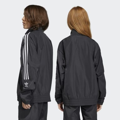 Chaqueta Adicolor Negro Niño Originals