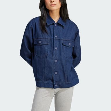 Women originals Blue 아디다스 x KSENIASCHNAIDER 데님 재킷