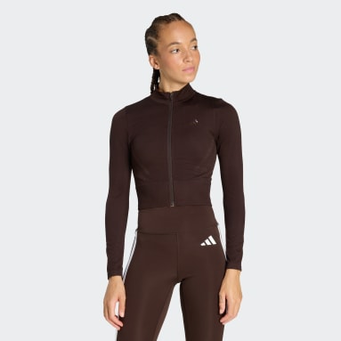 Workout Essentials Full-Zip Knit Jacket