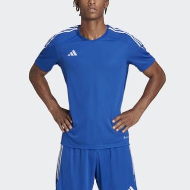 ผู้ชาย ฟุตบอล สีน้ำเงิน เสื้อฟุตบอล Tiro 23 League