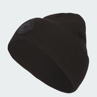 OFF ROUNDED BEANIE in black