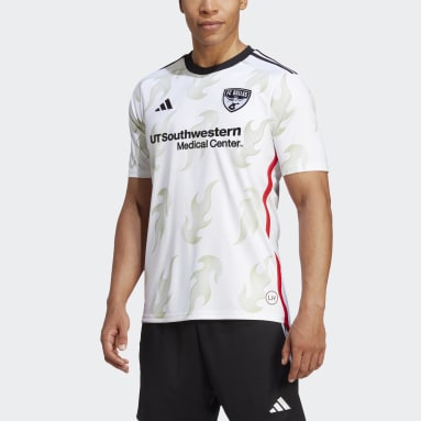 adidas Chicago Fire 23/24 Away Authentic Jersey - White, Men's Soccer