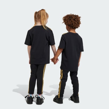 เด็ก Sportswear สีดำ กางเกงรัดรูป adidas x Disney 100