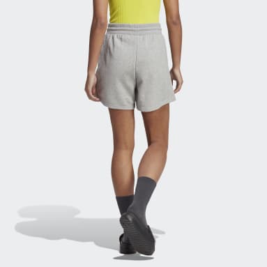 Shorts Moletinho All SZN Cinza Mulher Sportswear