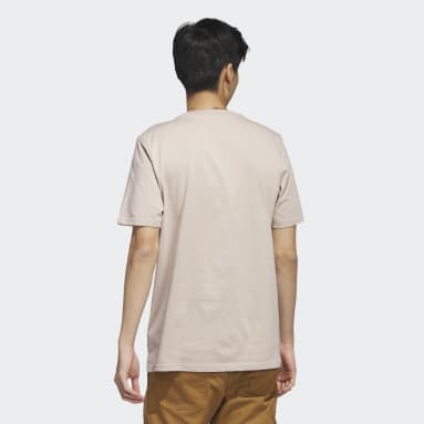 T-shirt à manches courtes Camo Marron Hommes Sportswear