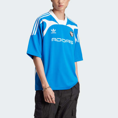 Originals Blå Oversized Short Sleeve Tröja