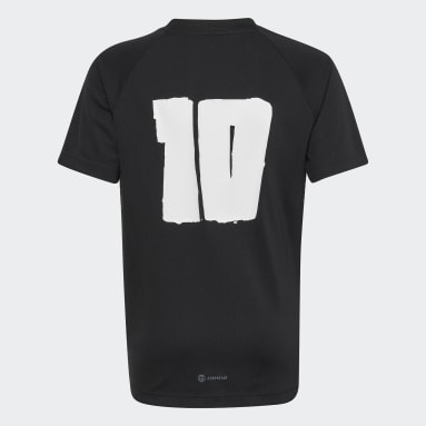 Remera Messi 10 Gris Niño Sportswear