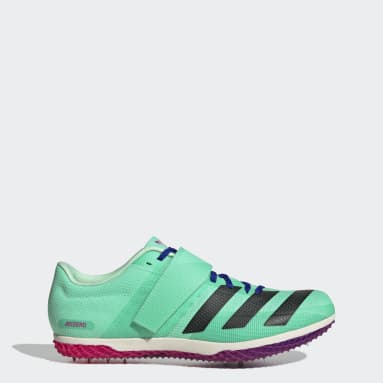 Track & Field Turquoise Adizero High Jump Shoes