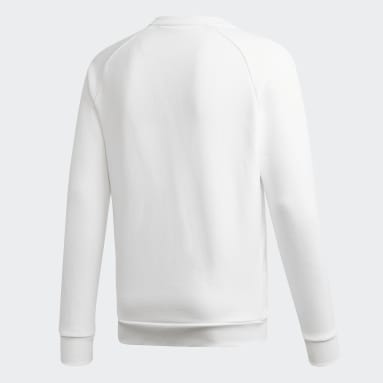 Männer Originals LOUNGEWEAR Trefoil Essentials Sweatshirt Weiß