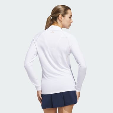 Ultimate365 Solid Quarter-Zip Mock Polo Shirt