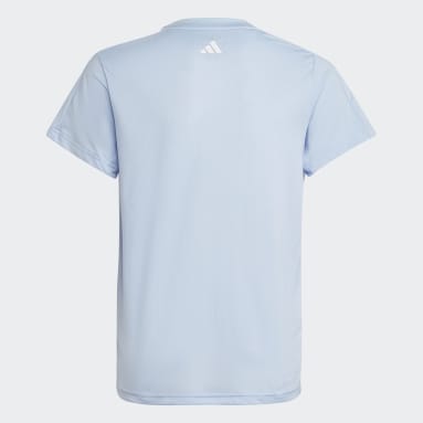 Baby blue adidas t shirt store