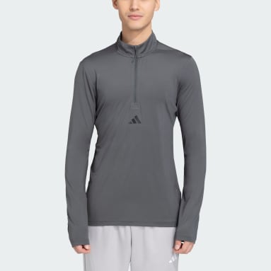 WORKOUT+TRAINING 1/4-ZIP LONG SLEEVE TEE