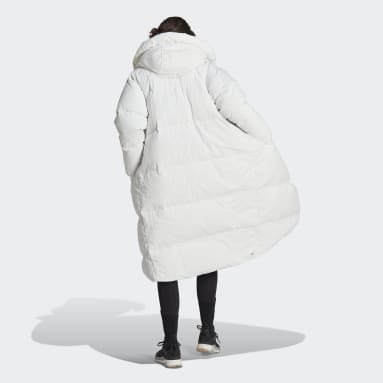 Ženy Sportswear biela Kabát Big Baffle Down