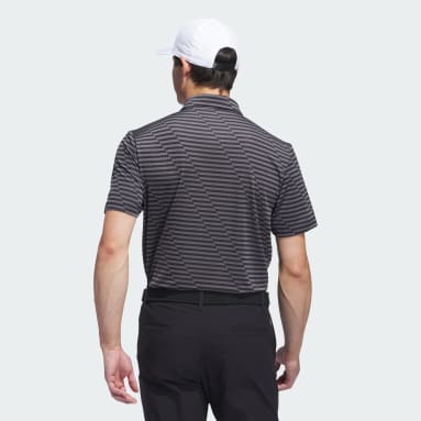 Muži Golf černá Polokošile Ultimate365 Mesh Print