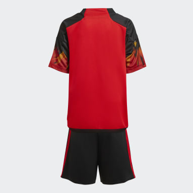 Miniconjunto primera equipación Bélgica 22 Rojo Niño Fútbol