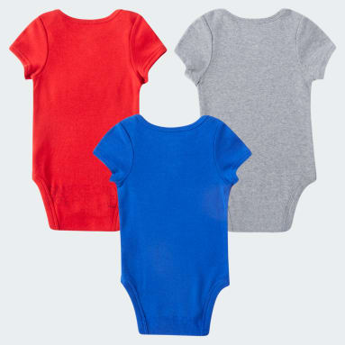 Infant & Toddler Lifestyle Red Graphic Bodyshirt Set Kids